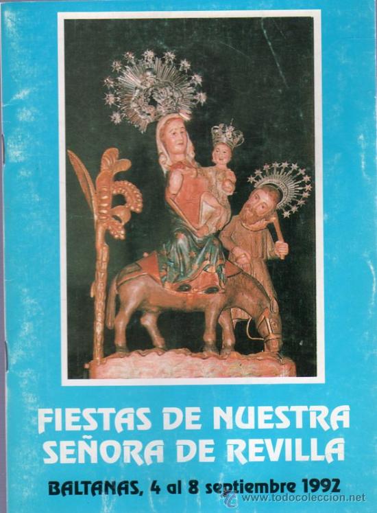 Fiestas patronales en honor de Nuestra Señora de Revilla 1992 Baltanás